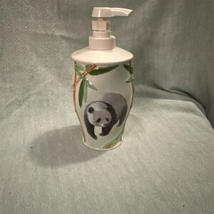 Consolidated Brass/CB Panda Ceramic Soap Dispenser  Whimsical Bathroom Decor